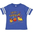 thumbnail image 3 of Inktastic Happy Thanksgiving Turkey Train with Food Boys or Girls Toddler T-Shirt, 3 of 5