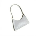 thumbnail image 1 of Women Shoulder Bag Retro Classic Tote HandBag Crocodile Pattern Clutch Purse with Zipper Closure, 1 of 8
