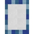 thumbnail image 1 of Ahgly Company Indoor Rectangle Patterned Pale Blue Novelty Area Rugs, 7' x 9', 1 of 6