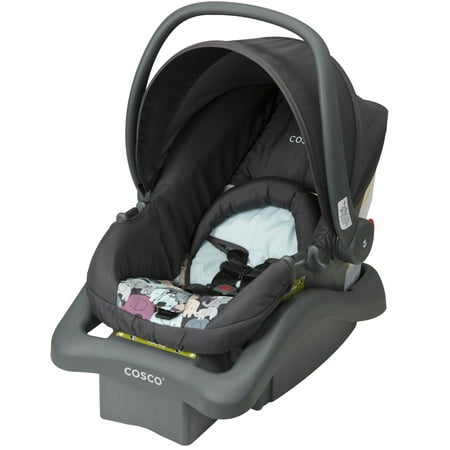 Cosco Light 'n Comfy 22 DX Infant Car Seat, Elephant Puzzle