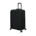 thumbnail image 3 of it luggage Traversed 3 Piece Hardside 8 Wheel Expandable Luggage Suitcase Spinner Set, Black, 3 of 18