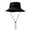 Black, variant on Upf50+ Wide Brim Mesh Hat, Fishing Sun Visor Cap, Beach Outdoor Headwear, Unisex Ventilated Anti Ultraviolet Hat for Seaside Trip Fishing Activity Outdoor Sun Protection Portable Cap,Black