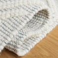 thumbnail image 5 of SAFAVIEH Natura Hervey Geometric Runner Rug, Ivory/Blue, 2'3" x 8', 5 of 8