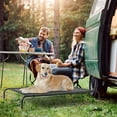thumbnail image 3 of Ktaxon 50"D x 31"W Elevated Raised Cooling Cots Bed for Dogs, Portable Indoor & Outdoor Pet Hammock, 3 of 7