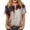 Multicolor, variant on JULMCOMO Halloween Shirts for Women Cotton Linen Funny Witch Pumpkin Ghost Print Henley Trendy Tunic Tops Holiday Costume Graphic Tees White S