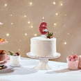 thumbnail image 3 of CNKOO Décorations de Noël Intérieures Baseball Bougie d'Anniversaire 9e Dessus de Gâteau de Baseball Déco Bougies Neuf Ans Paillettes Rouges Numéro 9 Dessus de Cupcake Décorations Fête d'Anniversaire Enfants Adultes, 3 of 4