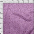 thumbnail image 3 of oneOone Velvet Purple Fabric Asian Floral Traditional Dress Material Fabric Print Fabric By The Yard 58 Inch Wide, 3 of 4