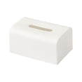 thumbnail image 2 of Portarrollos de papel higiénico para baño, caja de pañuelos, estante para guardar papel higiénico Blanco grande, 2 of 9