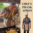 thumbnail image 3 of Chefs Prank Apron Creative Prank Aprons for Men The Ultimate Gag Gift Surprise Hiding In The Pocket Funny Gifts for Men, 3 of 5