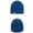 Blue, variant on Baseball Caps Base for Winter Warmth Wool Knitted Hats Fashionable Hemming Hat for Women Versatile Casual Headwear for Everyday Use Black
