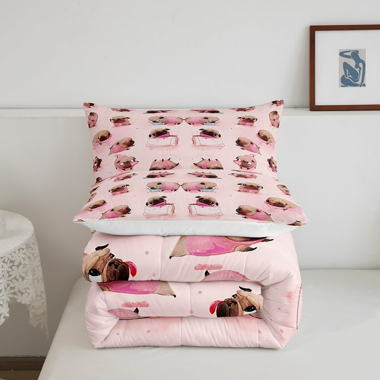 Pug comforter set walmart hotsell