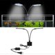 thumbnail image 1 of X7 Gemini LED Aquarium Light Dual Heads 220V 15W 1600LM X7 For 8-15 Inch Fish Tank, 1 of 5