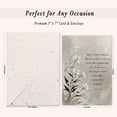 thumbnail image 2 of Religious Sympathy Card with Bible Verse \u2013 'Peace I leave with you...' Scripture, Christian Condolence Card with Envelope\u200b - Single Card, 2 of 8