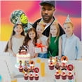 thumbnail image 2 of Frank Ocean Cake Topper CupcakeS Set Birthday Party Supplies Decoration Decor Kit, 2 of 4