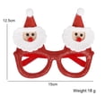 thumbnail image 1 of AOQI, gafas de decoración navideña personalizadas, accesorios de decoración para fiesta de Navidad para niños y adultos, montura de gafas para hombre mayor y muñeco de nieve, 1 of 4
