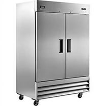 Nexel Reach-in Freezer, 2 Doors, 54 x 32.2 x 82.5 in. - 47 Cu. ft., Stainless Steel