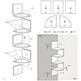 thumbnail image 4 of WELLAND Zig Zag Floating Shelf, Wall Mounted Corner Wall Shelf, Black Finished, 4 of 5