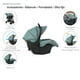 thumbnail image 5 of Carriola para Bebé y Autoasiento D'bebé Sistema de Viaje Elite Reversible Travel System Con Portabebé Verde, 5 of 6