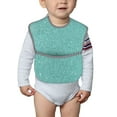 thumbnail image 6 of Kdxio Teal Green Glitter Bibs For Babies, Baby Bibs for Eating, Toddler Bibs, Waterproof Bibs, Feeding Bibs, for Toddlers, Boys, Girls, 6 of 8