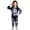 r-183Navy111, variant on HAYIMI Child Halloween Skeleton Print O-Neck Long Sleeve Tops And Pants Sleep For Girls Cozy Comfort Pajama Homewear For Nighttime Play And Sleep Soft Nightwear