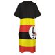 thumbnail image 5 of Vestido de verano con falda y bolsillos sueltos con la bandera de Uganda para mujer, 5 of 7