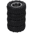 thumbnail image 2 of Juego de 4 ruedas y neumáticos de malla para coche de control remoto Xiaomi Jimny XMYKC01CM 1/16, color negro, 2 of 14