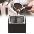 thumbnail image 3 of Contenedor cuadrado de acero inoxidable para residuos de café, cubo para residuos, caja con Base, 3 of 8