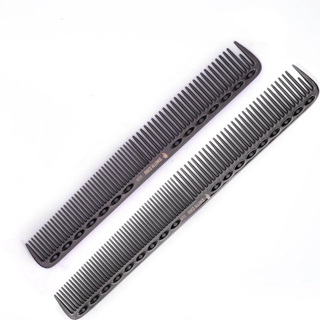 Peines profesionales de aluminio Smith Chu Space para mujer: el mejor peine para cabello largo, húmedo o rizado, reduce la caída del cabello, la caspa y el dolor de cabeza.