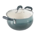 thumbnail image 4 of Oster Corbett 8 Piece Aluminum Cookware Set, Gradient Grey with Soft Touch Bakelite Handle, 4 of 6