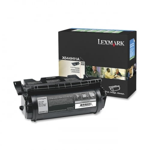 Lexmark X644H11A Black High Yield Return Program Toner Cartridge