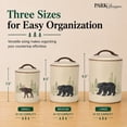 thumbnail image 5 of Park Designs Rustic Retreat Canister Set, 5 of 6
