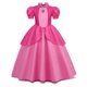 thumbnail image 2 of Vestido de niña con costura de encaje y mangas abullonadas, vestido de princesa para cosplay, 2 of 6