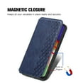 thumbnail image 4 of Dteck Wallet Case For Samsung Galaxy A56 5G, Shockproof Premium PU Leather Flip Folio Case RFID Blocking Card Slots Magnetic Closure and Stand Business Case, Blue, 4 of 5
