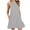 A-Light Gray421, variant on Wxolcjlv Sleeveless Mini Dress for Women Crew Neck Pocket Loose Casual Beach Tunic Dress