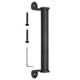 thumbnail image 2 of Yescom 10" Sliding Barn Door Cylindrical Handle Iron Pull Gate Matte Black, 2 of 8