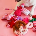 Packed Party Valentine's Day Flamingo Dog Toy, Plush, 12", Squeaker