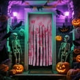 thumbnail image 3 of Lockways 2PCS Halloween Bloody Doorway Curtain 39"x65" Blood Splatter Door Curtain Halloween Party Decoration, 3 of 9