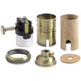 thumbnail image 3 of Antique Brass Lamp Holder Switch E27 Pendent Light, 3 of 4