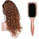 thumbnail image 1 of wonima11 Curly Hair Boar Bristle Brush, Curl Define Styling Brush for Men and Women's Detangling & Combing, Rose Gold, 1 of 1