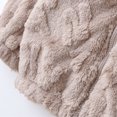 thumbnail image 6 of XXWXYD Toddler Boys Girls Coral Fleec𝖾 Stand Collar Jacket Soft Warm Cozy Outerwear Autumn Winter Casual Cute Fleec𝖾 Coat Sher𝗉a Jacket Kids Plush Jacket, 6 of 8