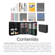 thumbnail image 2 of Kit De Dibujo Belug Profesional Lápices Boceto Y Accesorios 72 Pzs ESTUCHE NEGRO, 2 of 5