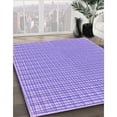 thumbnail image 3 of Ahgly Company Machine Washable Indoor Rectangle Transitional Mauve Purple Area Rugs, 2' x 5', 3 of 7