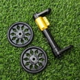 thumbnail image 3 of CIMAXIC 1 Set Bike Rear Cargo Rack Telescopic Rod Compatible for Brompton Folding Bike,5.43"X0.87"X1.99", 3 of 5