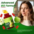 thumbnail image 6 of NEWELLME Apple Cider Vinegar Gummies B12 Multivitamin,ACV Supplement Gummy Vitamins,Non GMO, Vegetarian Supplement for Women & Men,Support Normal Energy Levels & Gut Health, 6 of 8
