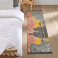thumbnail image 3 of Yayeee Runner Rug for Bedroom 2'x6' Machine Washable Hallway Non Slip Mat, Striped Boat, 3 of 8