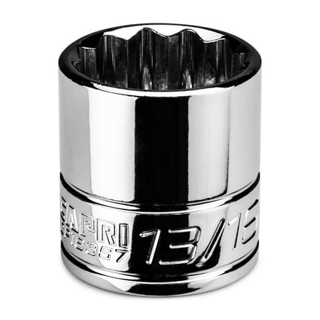 UPC: 0886352163576 | Capri Tools 13/16 in. Shallow Socket 3/8 in. Drive 12-point SAE