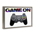 thumbnail image 2 of Stupell Industries Contemporary Controller Game On Splatter Brown Floating Frame Canvas Art, 25 x 17, by Marcus Prime, 2 of 8