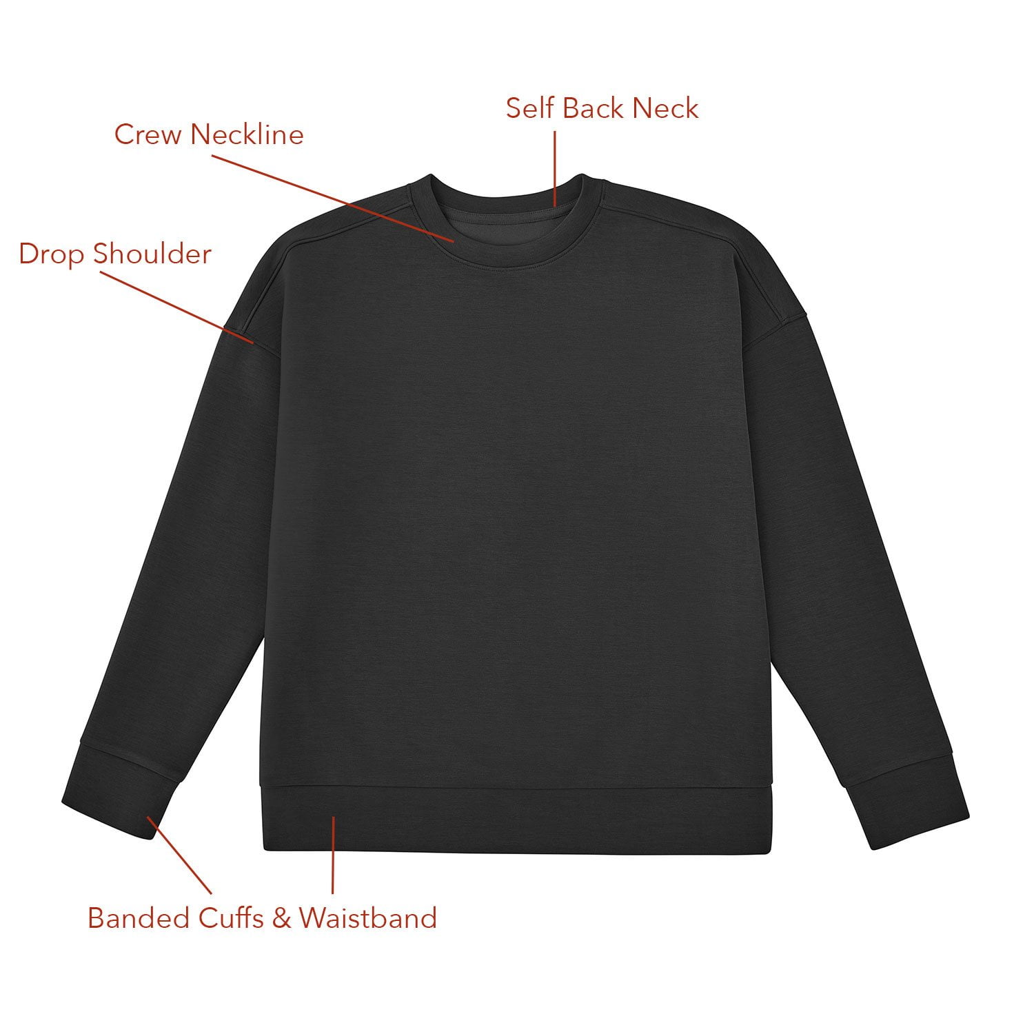 Member's Mark Women's Luxe Crewneck Sweatshirt - Samsclub.com