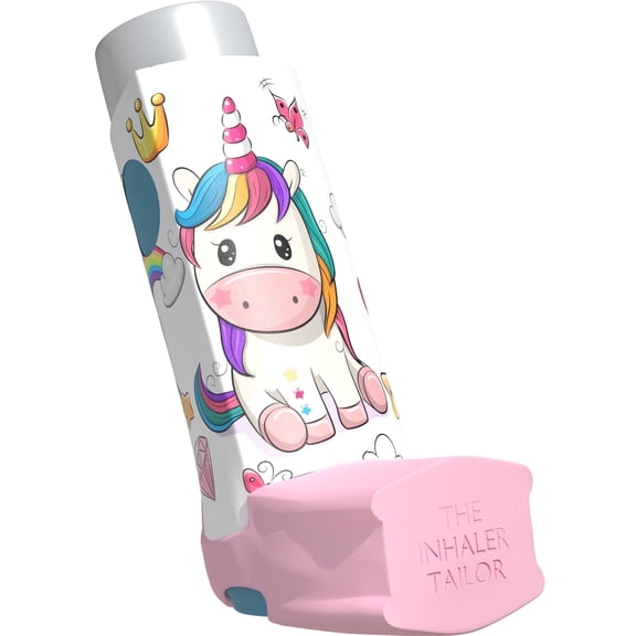 The Inhaler Tailor Classic Size Una The Unicorn Inhaler Case, Inhaler Not Included