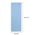 thumbnail image 2 of Unique Bargains Rideau Occultant pour Porte, 25'L x 72'L Rideau de Porte-Fenêtre 1 Panneau, Bleu Ciel, 2 of 7